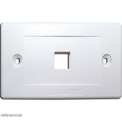 Faceplate de 1 puerto